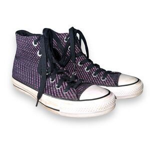 Purple Converse Allstar Chuck Taylor Sneakers Shoes Size Womens 6